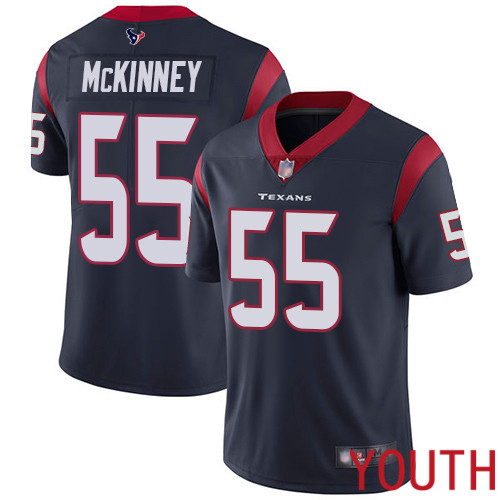 Houston Texans Limited Navy Blue Youth Benardrick McKinney Home Jersey NFL Football #55 Vapor Untouchable